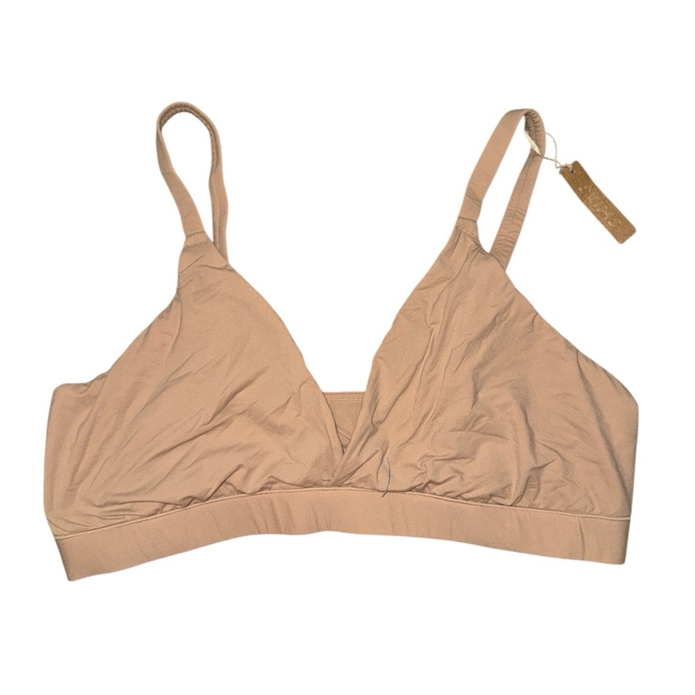 Skims NWT Fits Everybody triangle bralette beige women’s size 4X